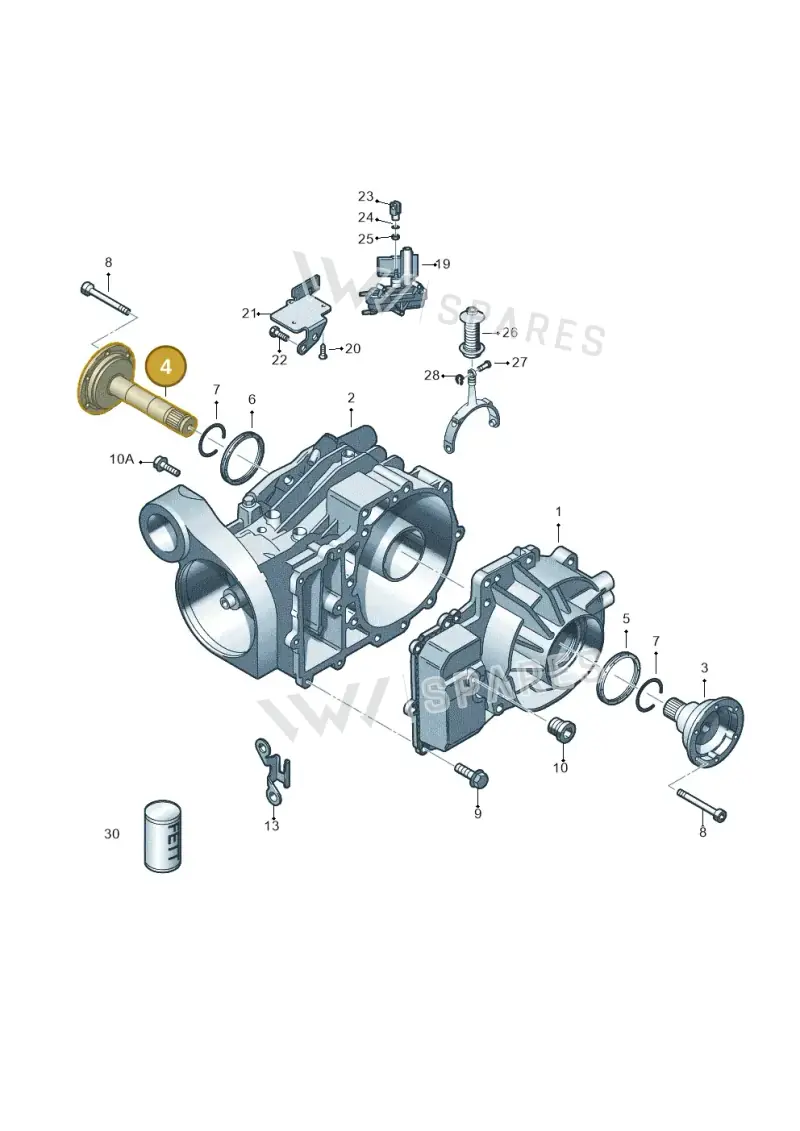 02W525356C — Volkswagen Transport. multivan (2019-2024) diagram 679525110, position 4