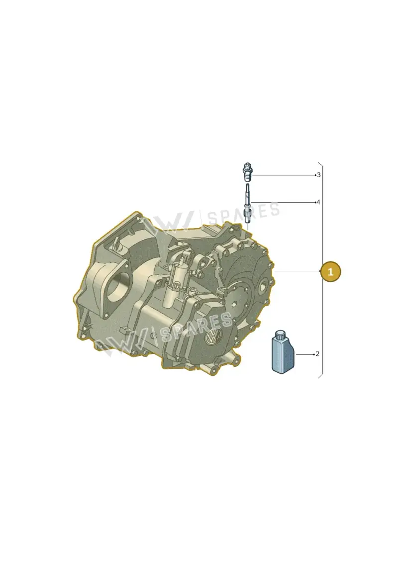 02Z300047M — Volkswagen Caravelle (2015-2019) diagram 861300060, position 1
