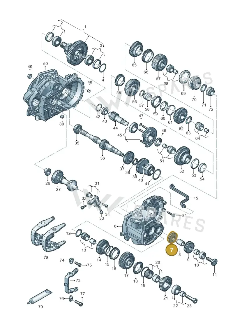 02Z311361G — Volkswagen Arteon (2017-2023) diagram 828303520, position 7