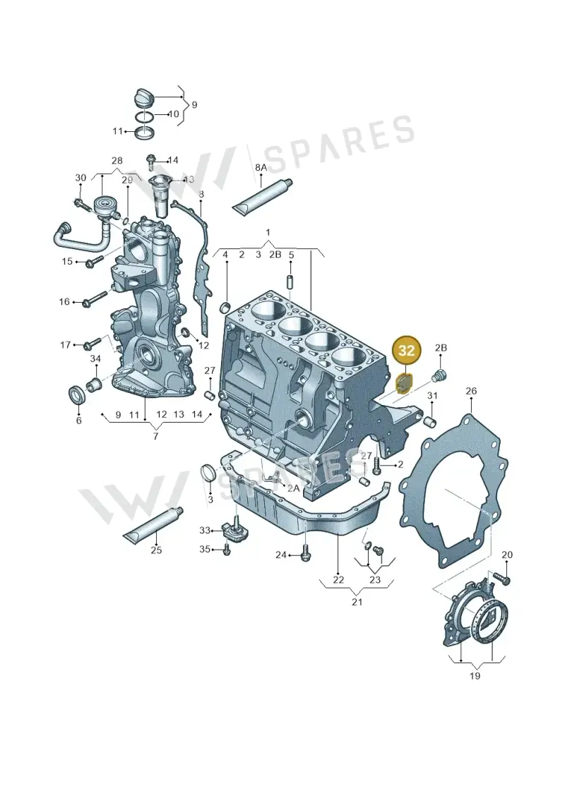 030103037D — Volkswagen Passat estate (2008-2011) diagram 474103050, position 32