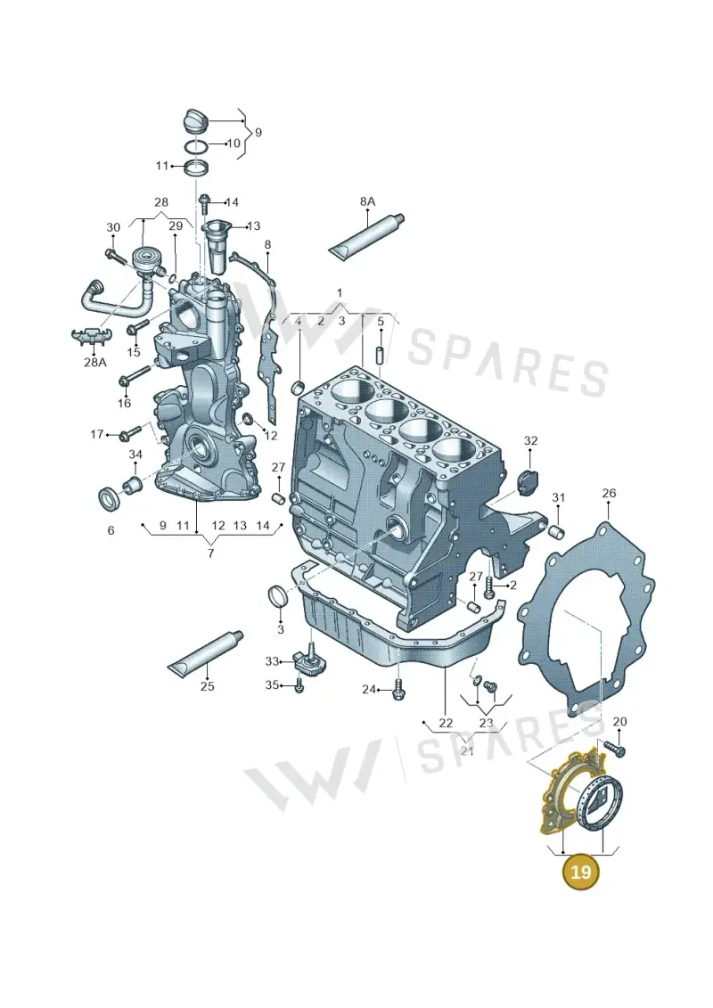 030103171T — Skoda Roomster (2010-2015) diagram 253103120, position 19