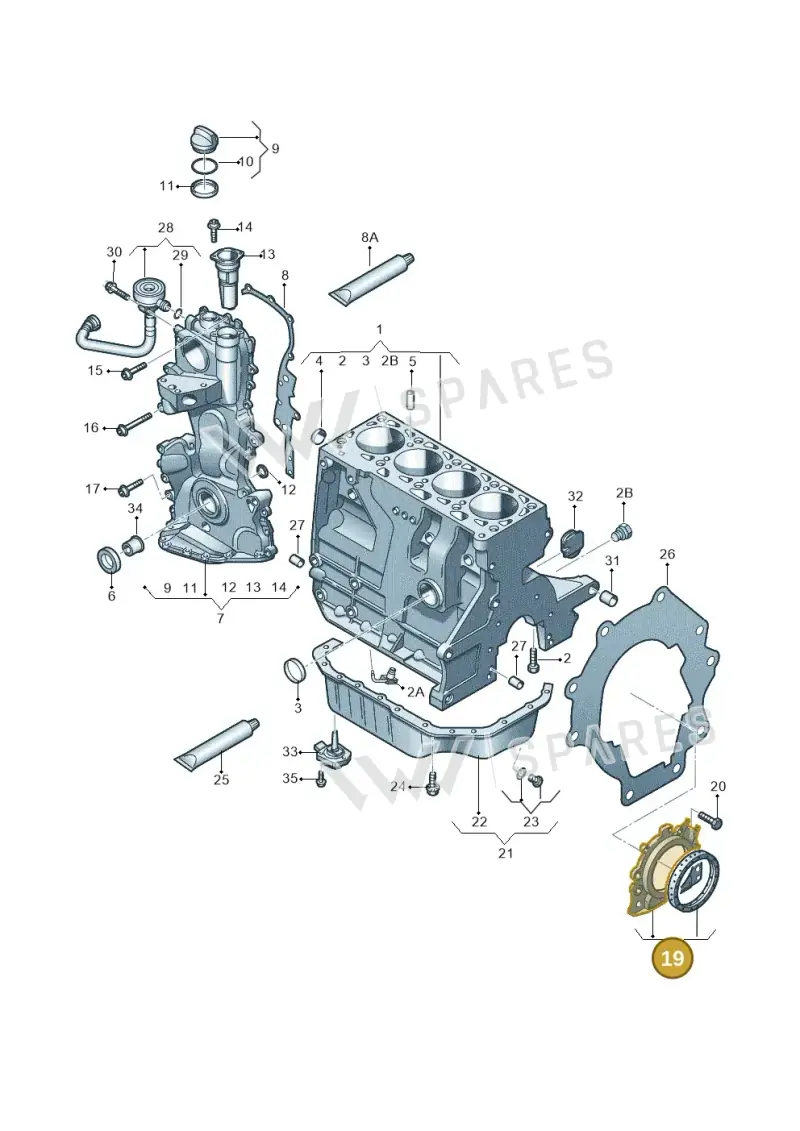 030103171T — SEAT Toledo Reference (2012-2015) diagram 474103050, position 19