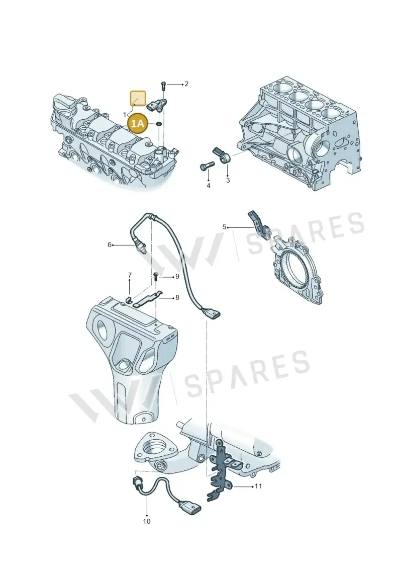 030906149A — Volkswagen Voyage (2016-2023) diagram 557906000, position 1A