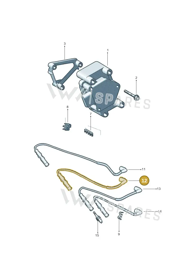 032905430L — Volkswagen Saveiro (2013-) diagram 553905010, position 12