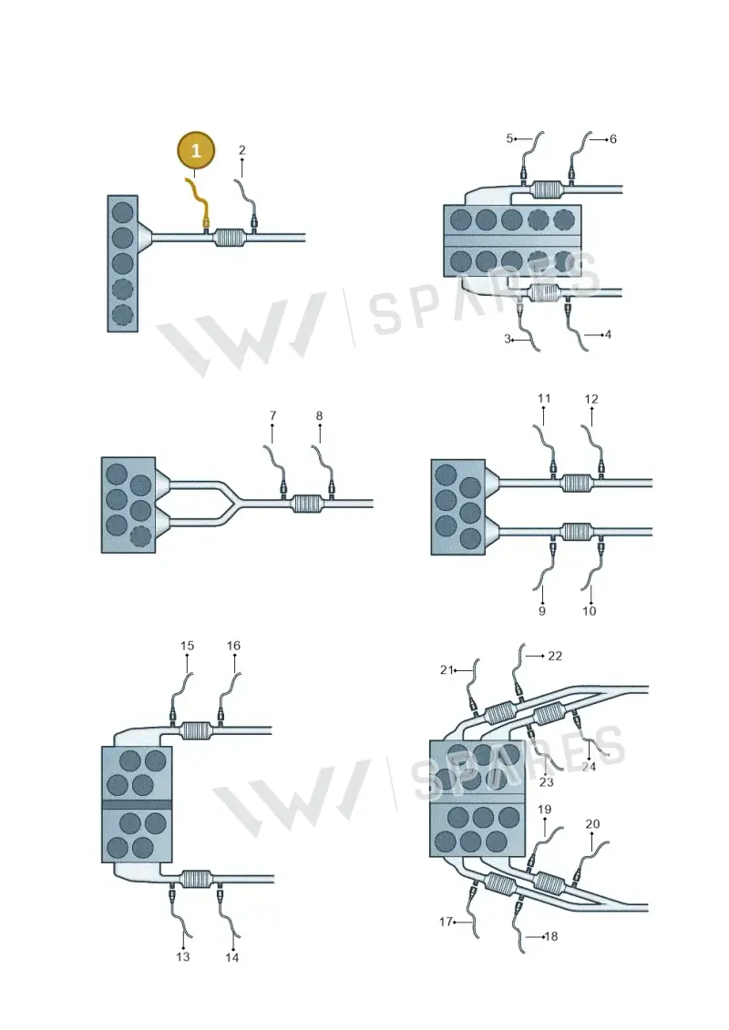 036906262AA — Volkswagen Golf estate (2009-2013) diagram 274906100, position 1