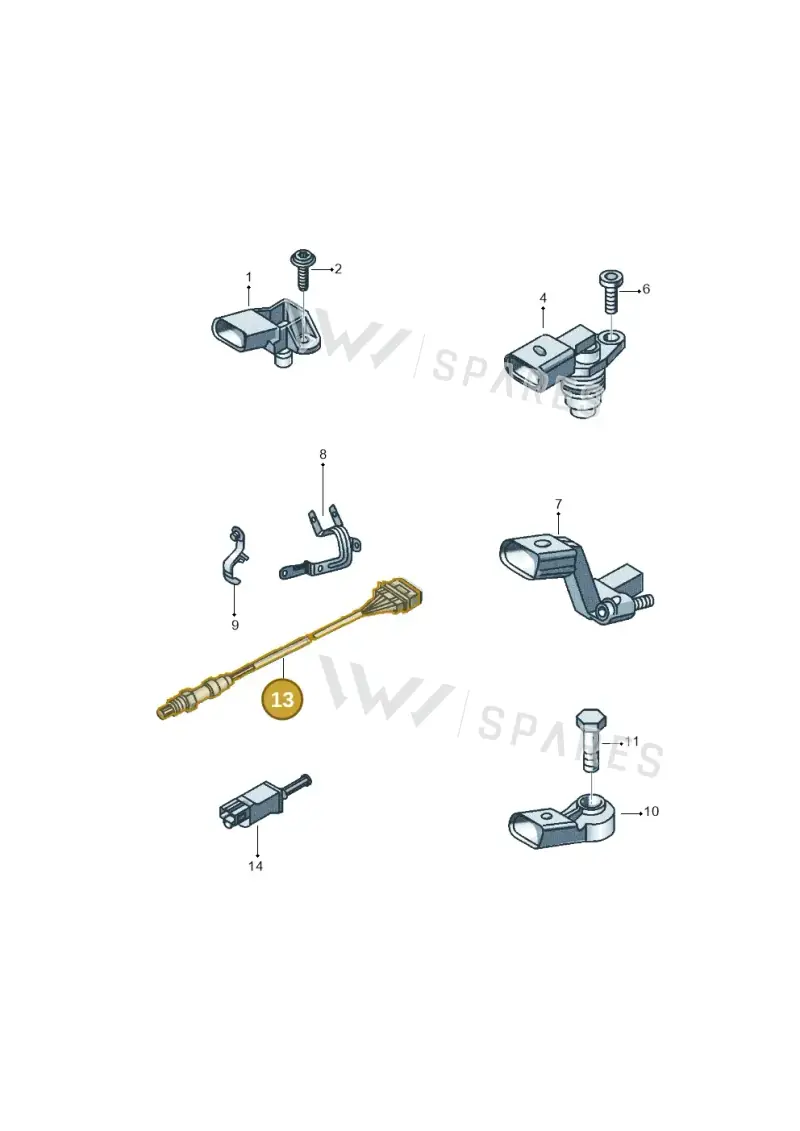 036906262D — Volkswagen Polo (2011-2014) diagram 544906000, position 13