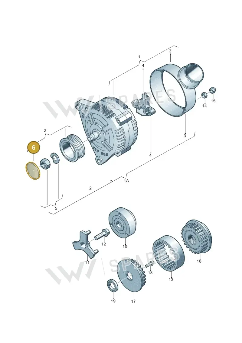 037145291 — Volkswagen Transp. caravelle (2008-2009) diagram 274903000, position 6