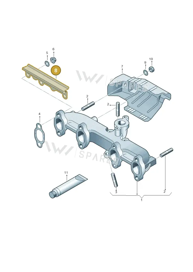 037253047 — Volkswagen PASSAT/4MOTION/W8 (2002-2005) diagram 194253300, position 8