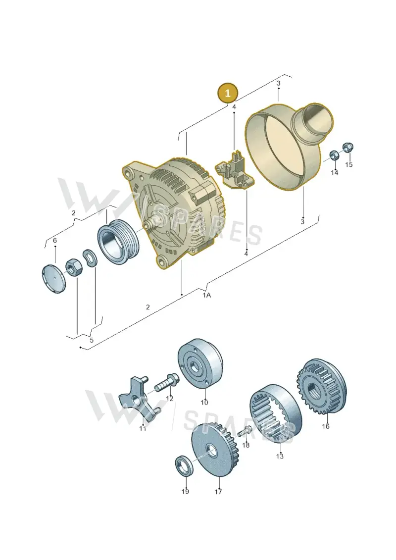 038903018PX — Volkswagen Transp. caravelle (2008-2009) diagram 274903000, position 1