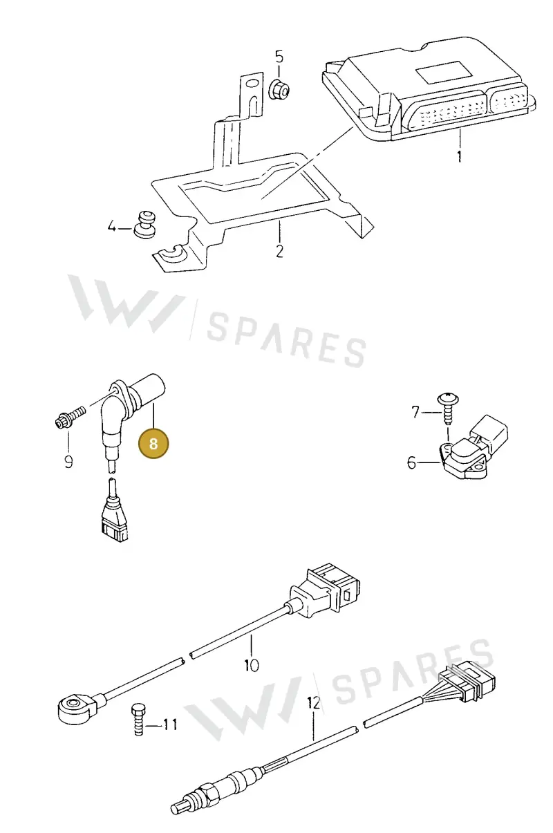 038907319F — Volkswagen POLO CLASSIC           06> (2005-) diagram 236906000, position 8
