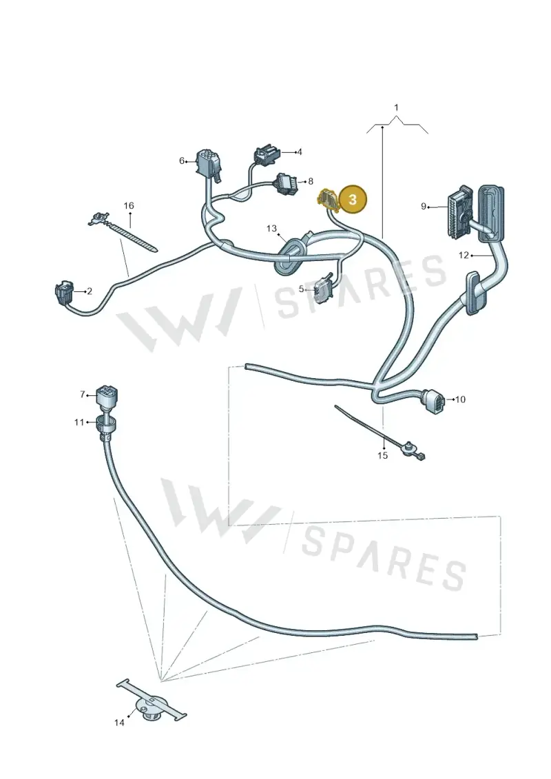 038972702 — Volkswagen Up! 1.0 BlueMotion (2016-2023) diagram 772972330, position 3