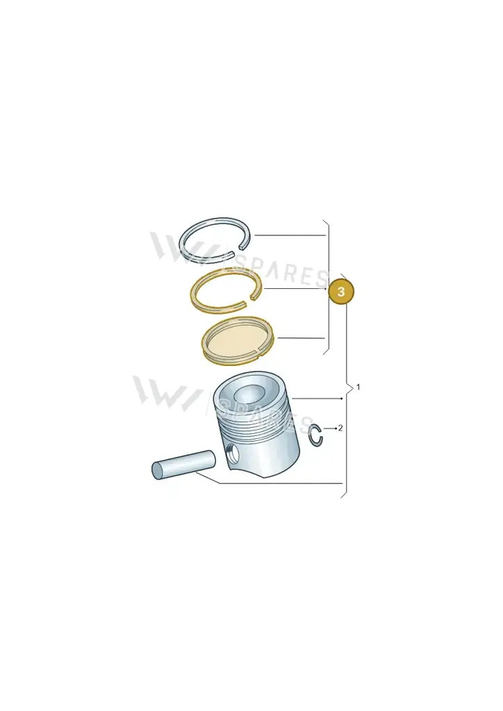 03C198151F — Volkswagen Jetta 1.4 (2013-2015) diagram 694107100, position 3