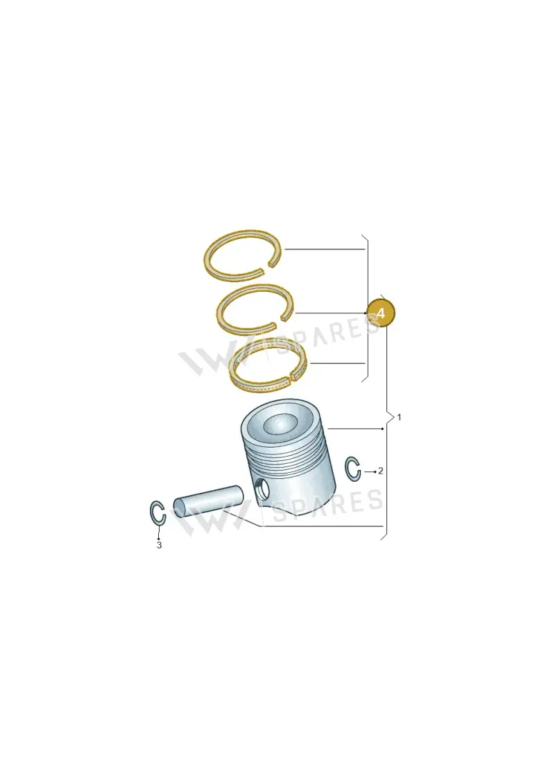 03C198151M — Volkswagen Polo (2009-2012) diagram 829107300, position 4
