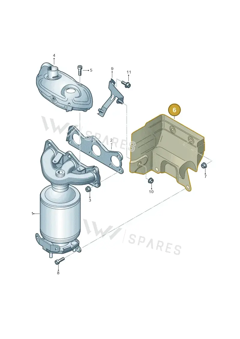 03D253235J — Volkswagen 06A platform diagram 253253050, position 6