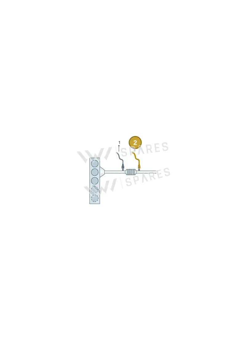 03D906265A — Volkswagen Polo (2009-2012) diagram 515906100, position 2