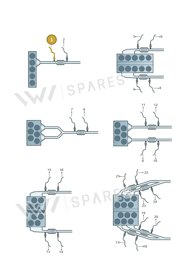 03E906262B — Volkswagen Polo (2008-2009) diagram 274906100, position 1