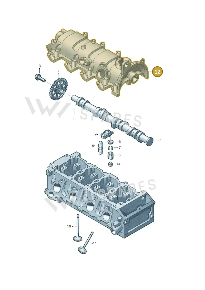03F103473Q — Volkswagen New beetle (2011-2016) diagram 649109010, position 12