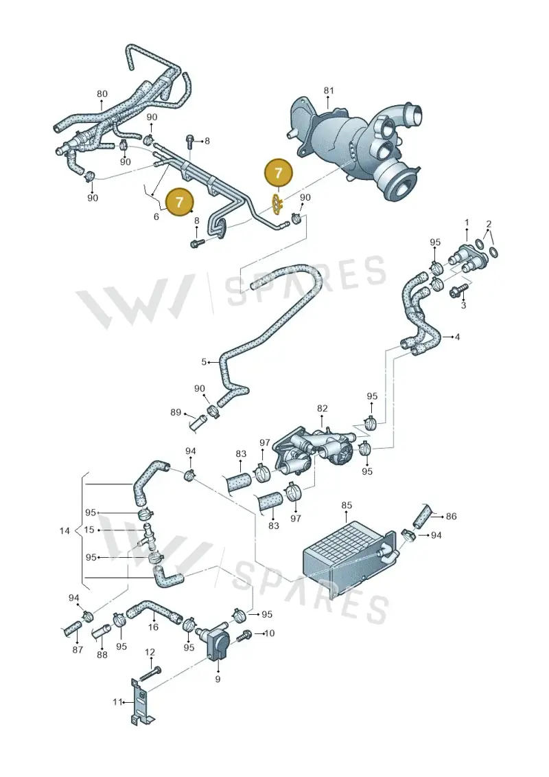 03F121687A — Volkswagen Polo (2014-2022) diagram 672121170, position 7