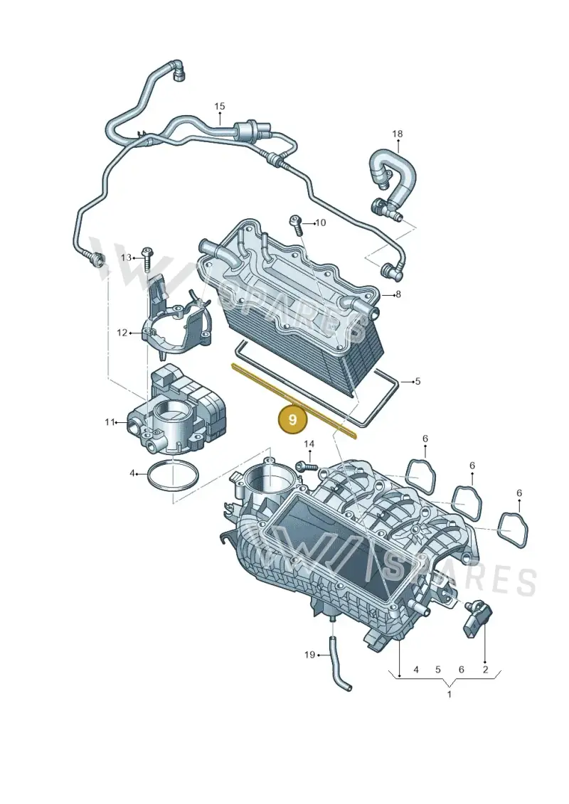 03F129717C — Volkswagen Taigo (2021-2024) diagram 62i133000, position 9