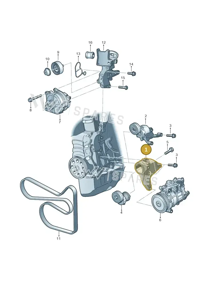 03F260885 — Volkswagen Beetle (2016-2019) diagram 672903150, position 1