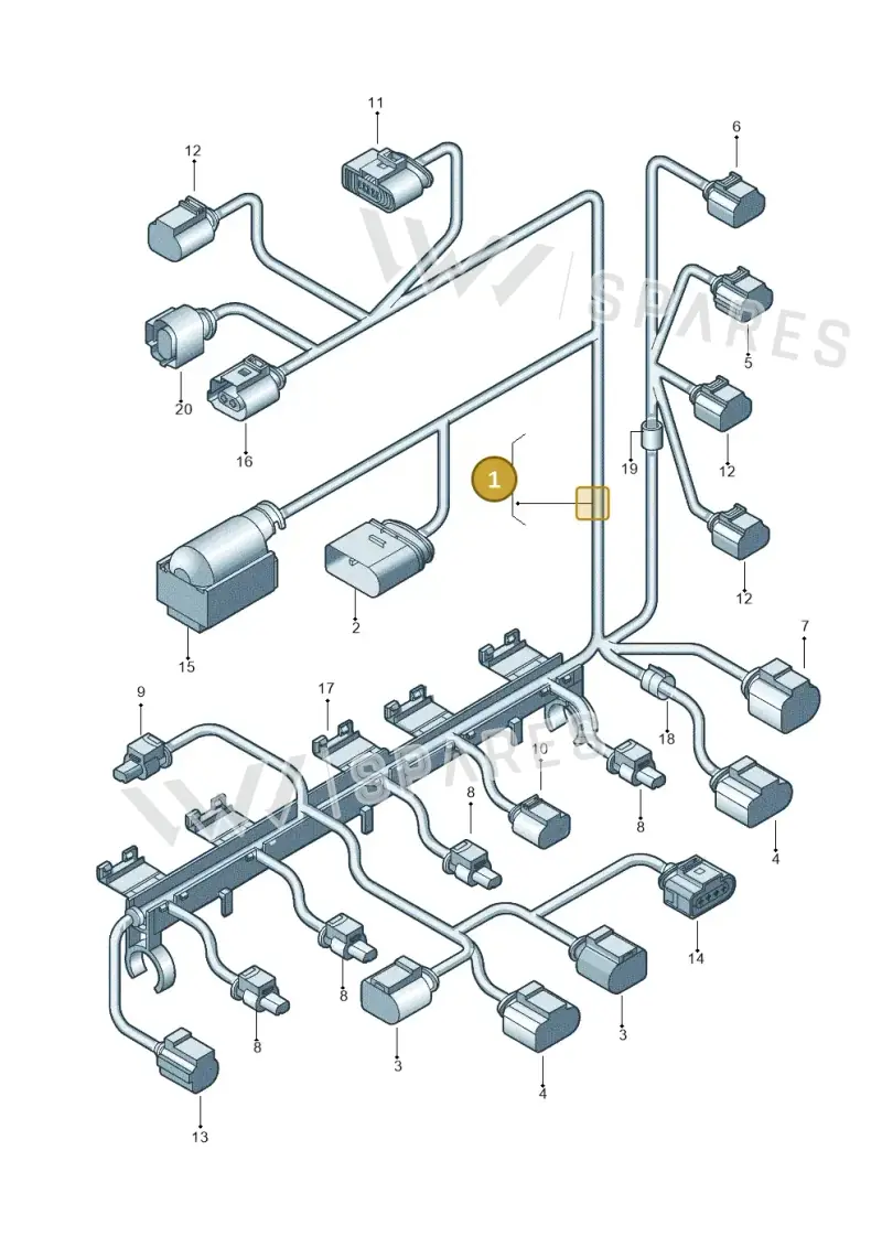 03F971627C — Volkswagen New beetle (2011-2016) diagram 715971170, position 1