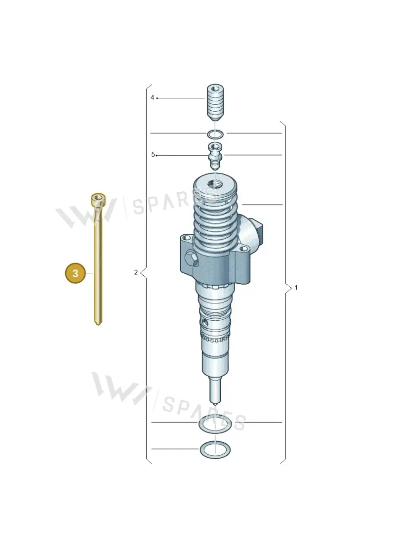 03G103385A — Volkswagen GOLF VARIANT           07> (2007-) diagram 409130350, position 3