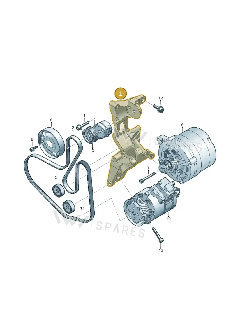 03H260089G — Volkswagen Atlas Cross Sport (2019-2023) diagram 829903400, position 1
