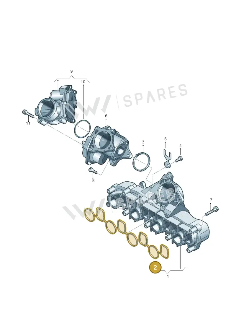 03L129717D — Volkswagen Amarok twin cab (2022-) diagram 722129500, position 2
