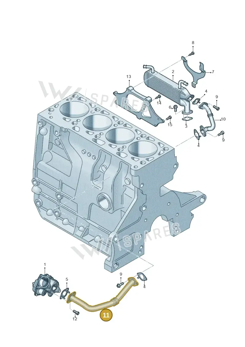 03L131521AR — Volkswagen Amarok twin cab (2022-) diagram 722131300, position 11