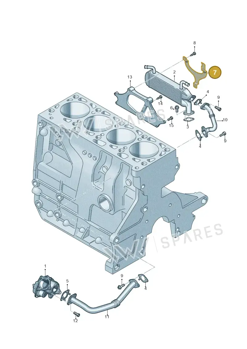 03L131535D — Volkswagen Amarok twin cab (2022-) diagram 722131300, position 7
