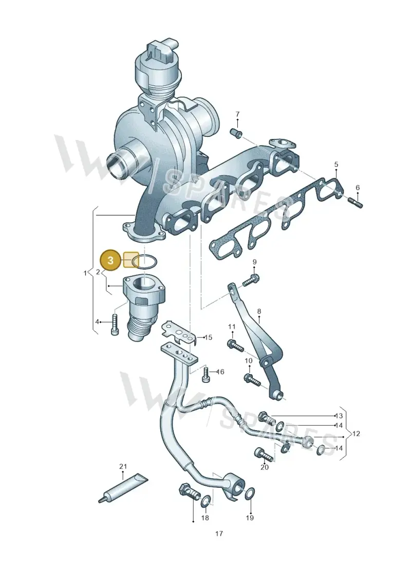 03L145117 — Volkswagen Amarok twin cab (2022-) diagram 894145000, position 3