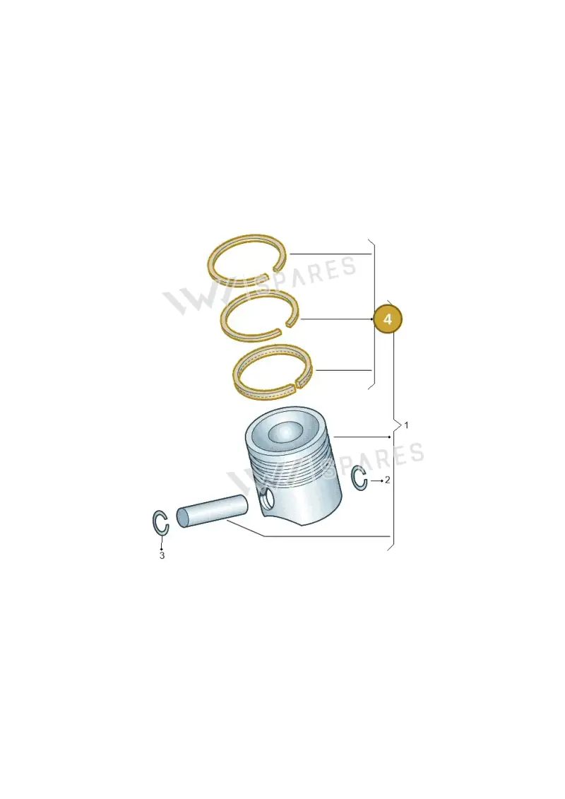 03L198151A — Volkswagen Caddy kombi (2015-2020) diagram 829107300, position 4