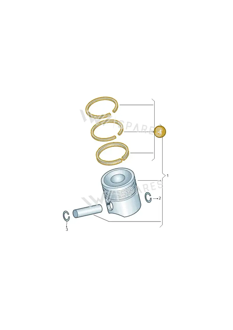 03L198151B — Volkswagen Caddy kombi (2015-2020) diagram 829107300, position 4