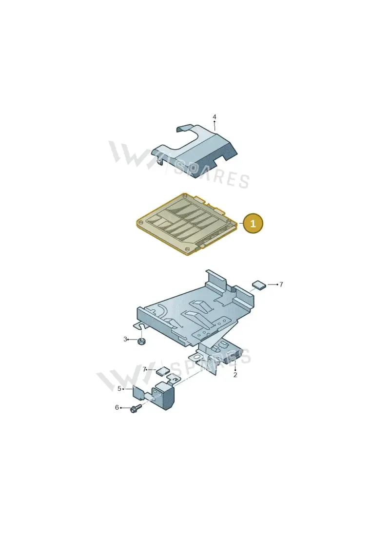 03L906023LJ — SEAT Altea XL (2013-) diagram 420906200, position 1