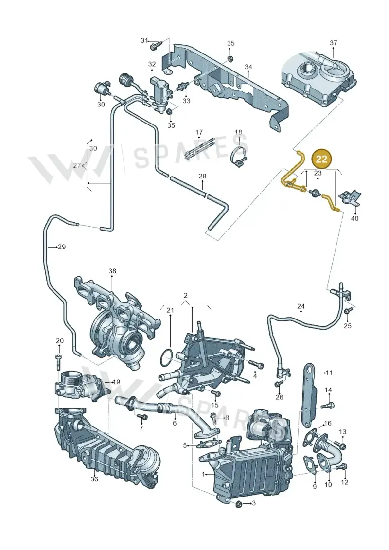 03N133241Q — Volkswagen MAN TGE 55 (2016-2021) diagram 806131300, position 22