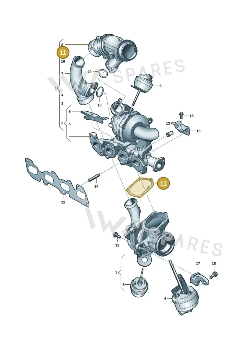 03N198052E — Volkswagen Transport. multivan (2019-2024) diagram 7ep145550, position 11