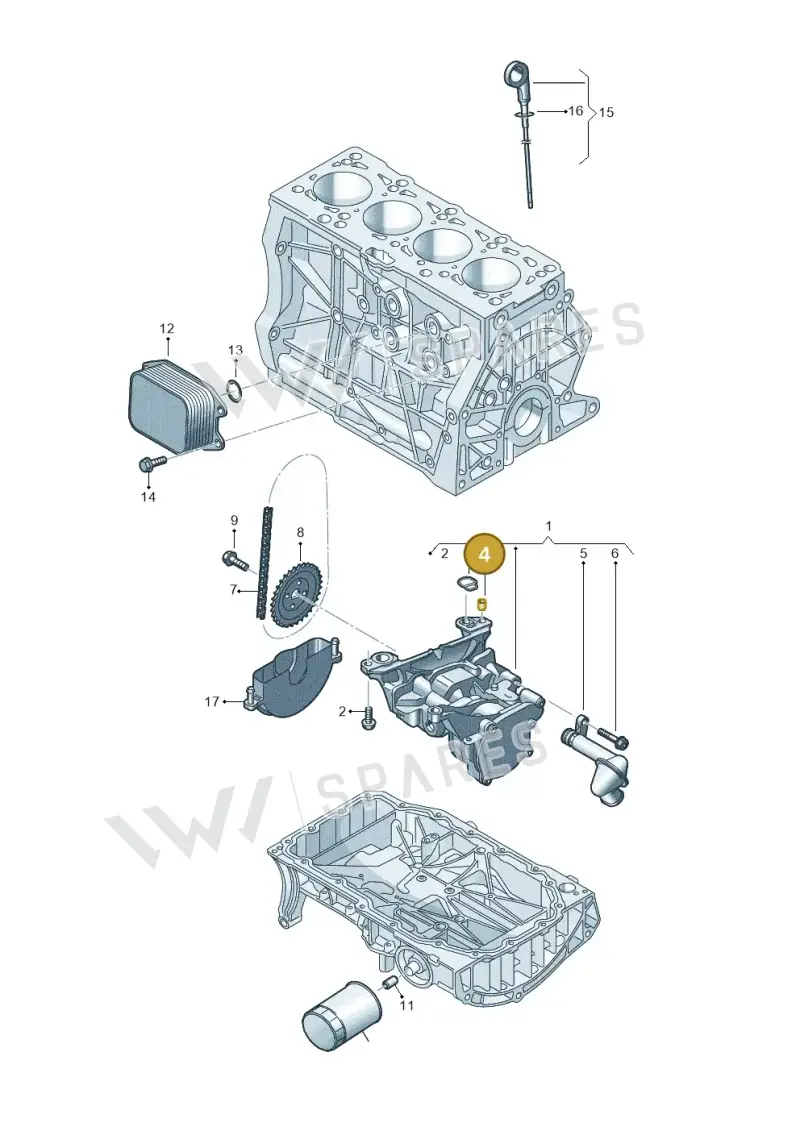 045115143 — Volkswagen Passat estate (2023-) diagram 813115040, position 4