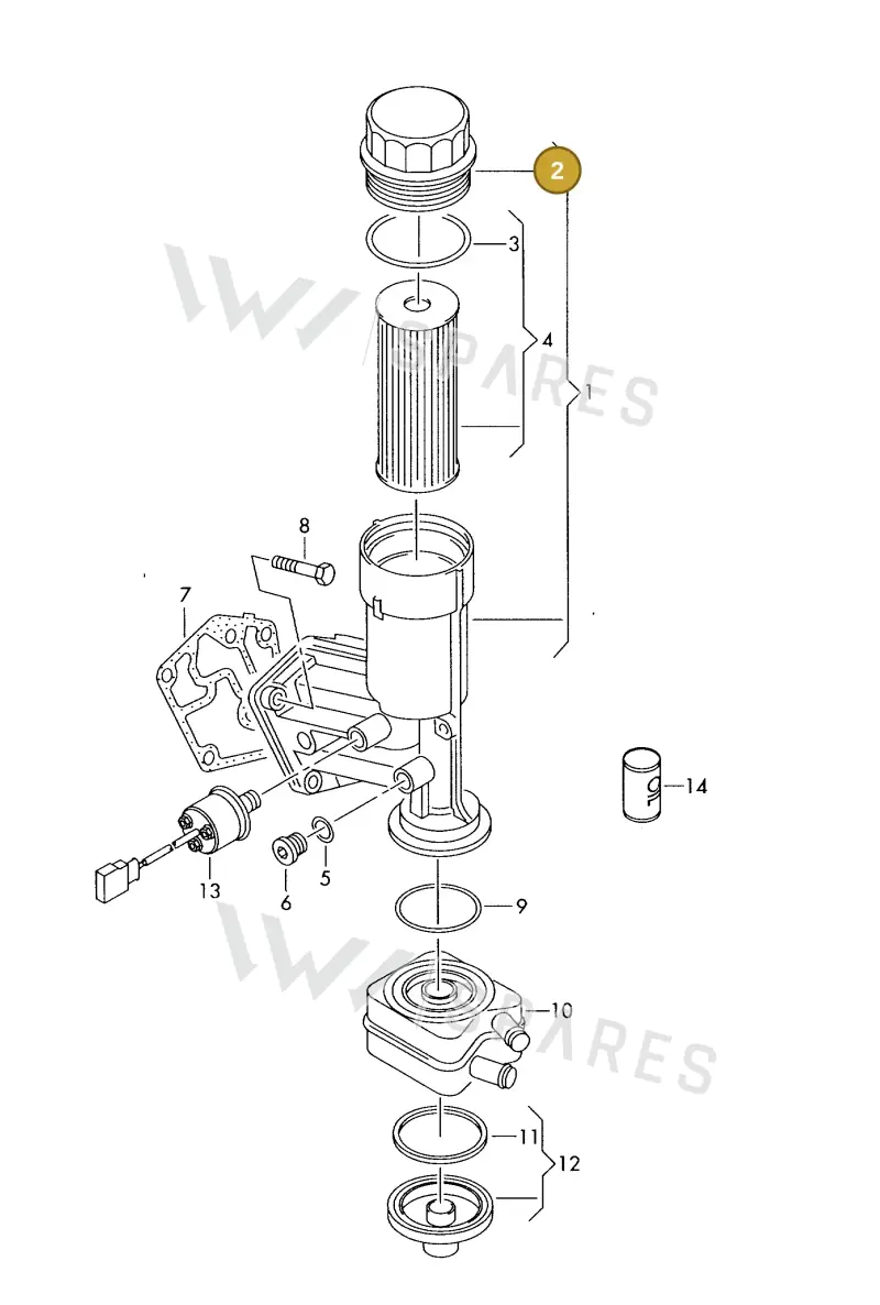 045115433C — Volkswagen MARINE-MOTOR           02> (2002-) diagram 277115700, position 2