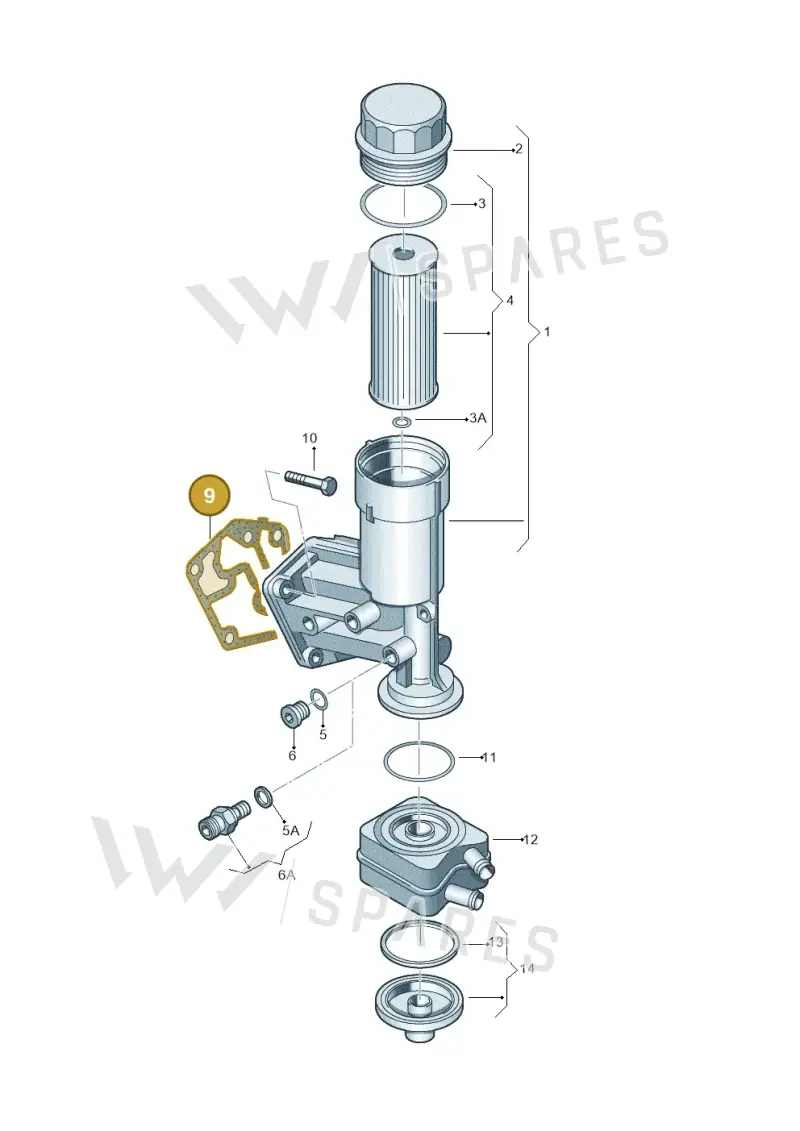 045115441 — Volkswagen New beetle (2011-2016) diagram 194115600, position 9