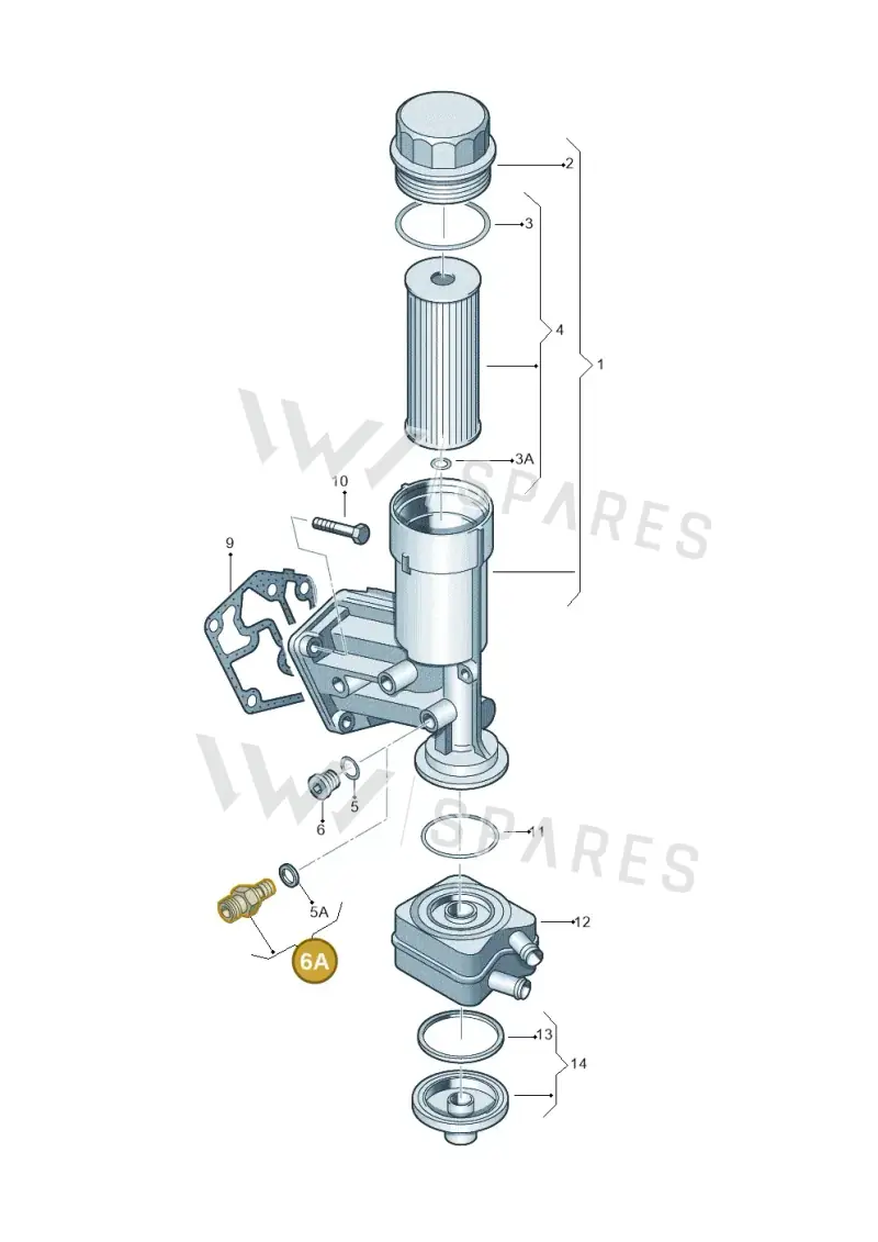 045115677A — Volkswagen New beetle (2011-2016) diagram 194115600, position 6A