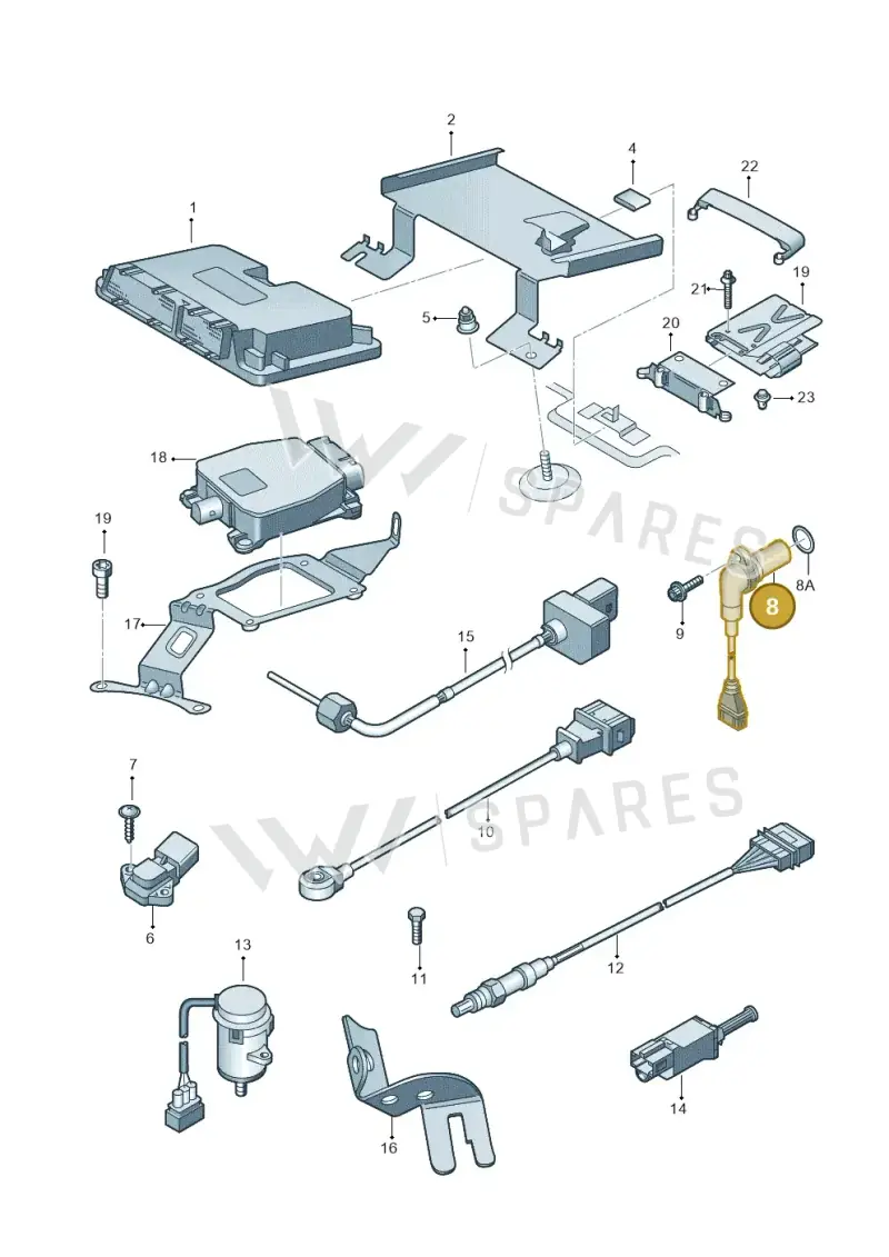 045957147B — Volkswagen Polo (2008-2009) diagram 253906000, position 8