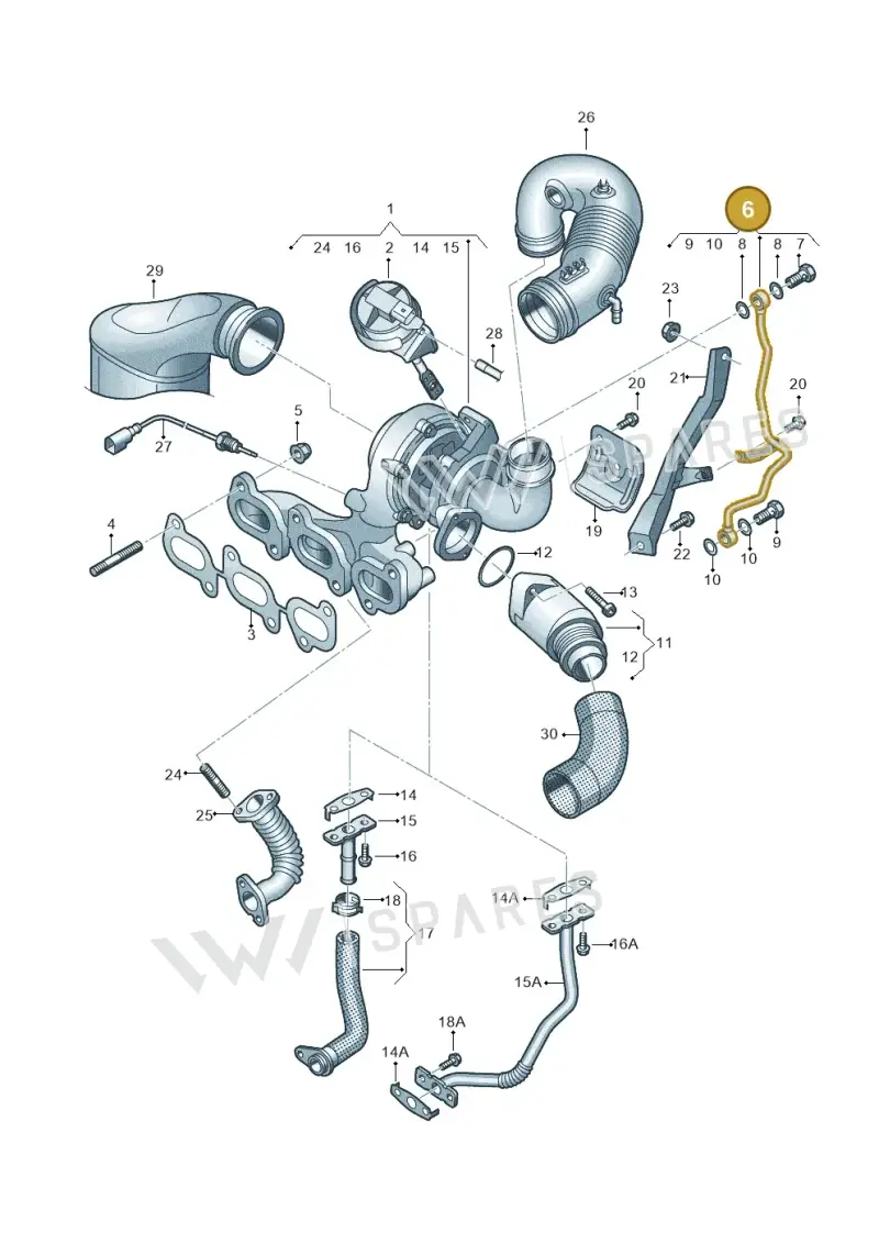 04B145771D — SEAT Ibiza (2015-) diagram 879145045, position 6