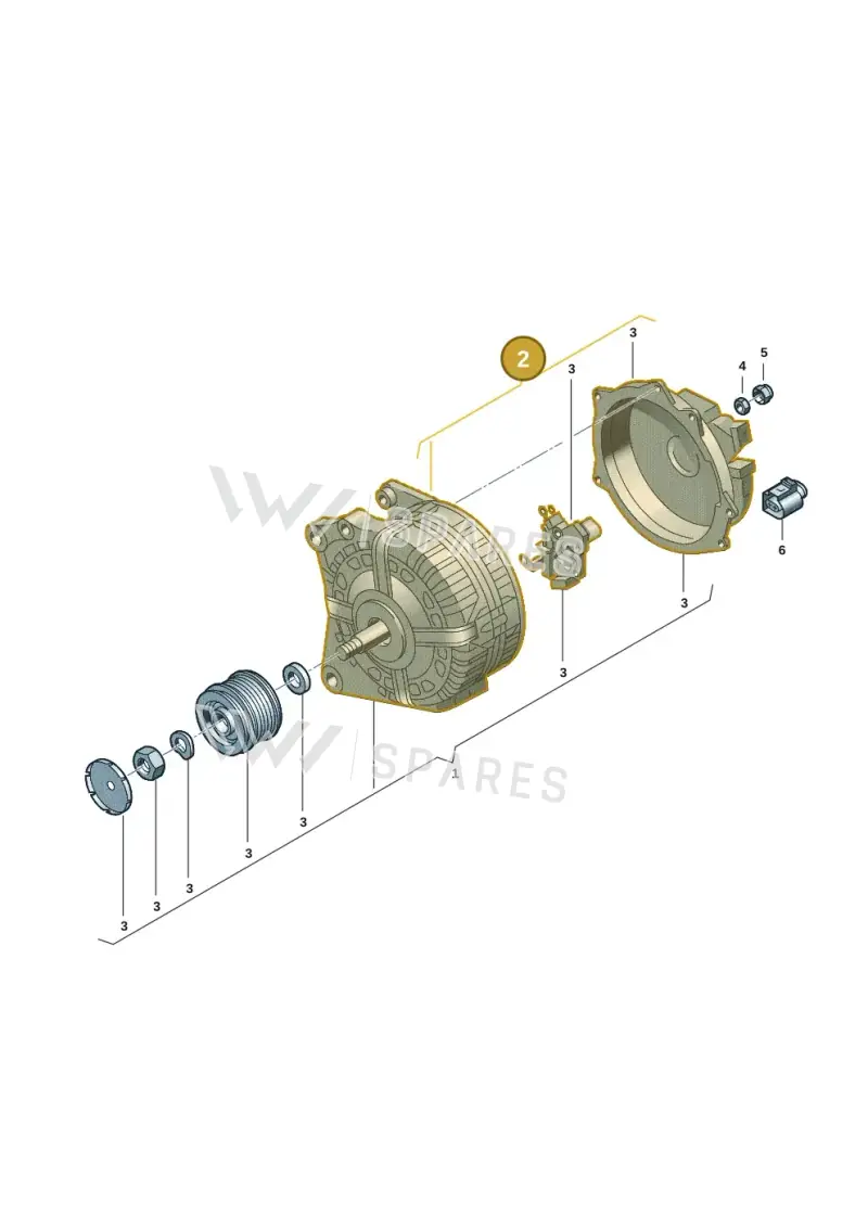 04C903026DX — Skoda Octavia (2019-2022) diagram 5h0903000, position 2
