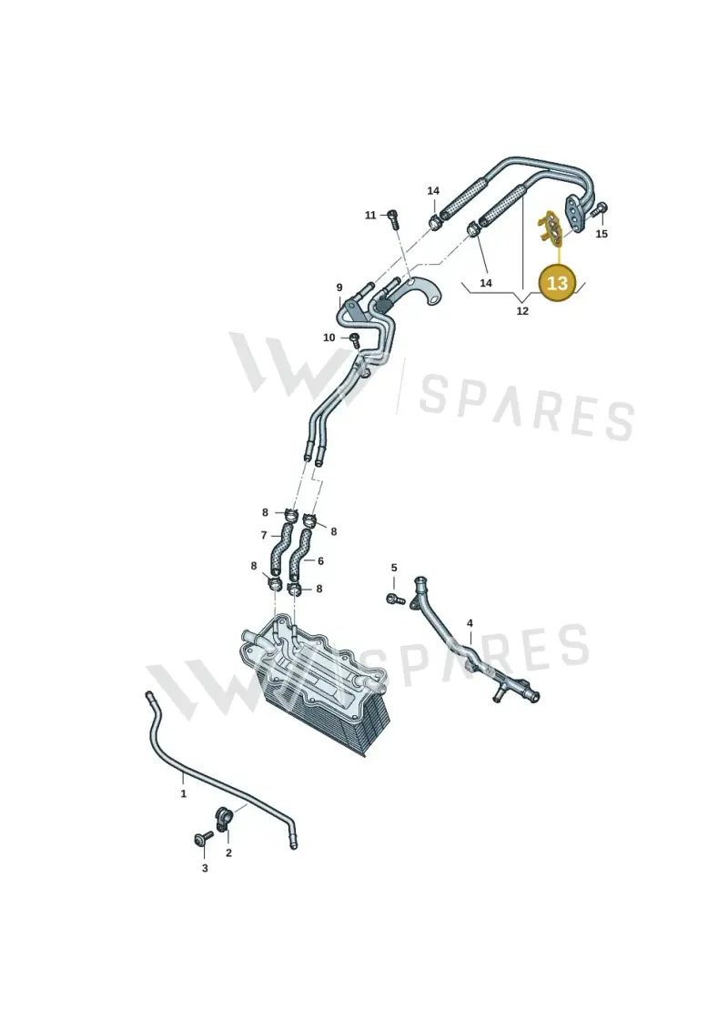 04E121687 — Volkswagen Taigo (2021-2024) diagram 2f0121215, position 13