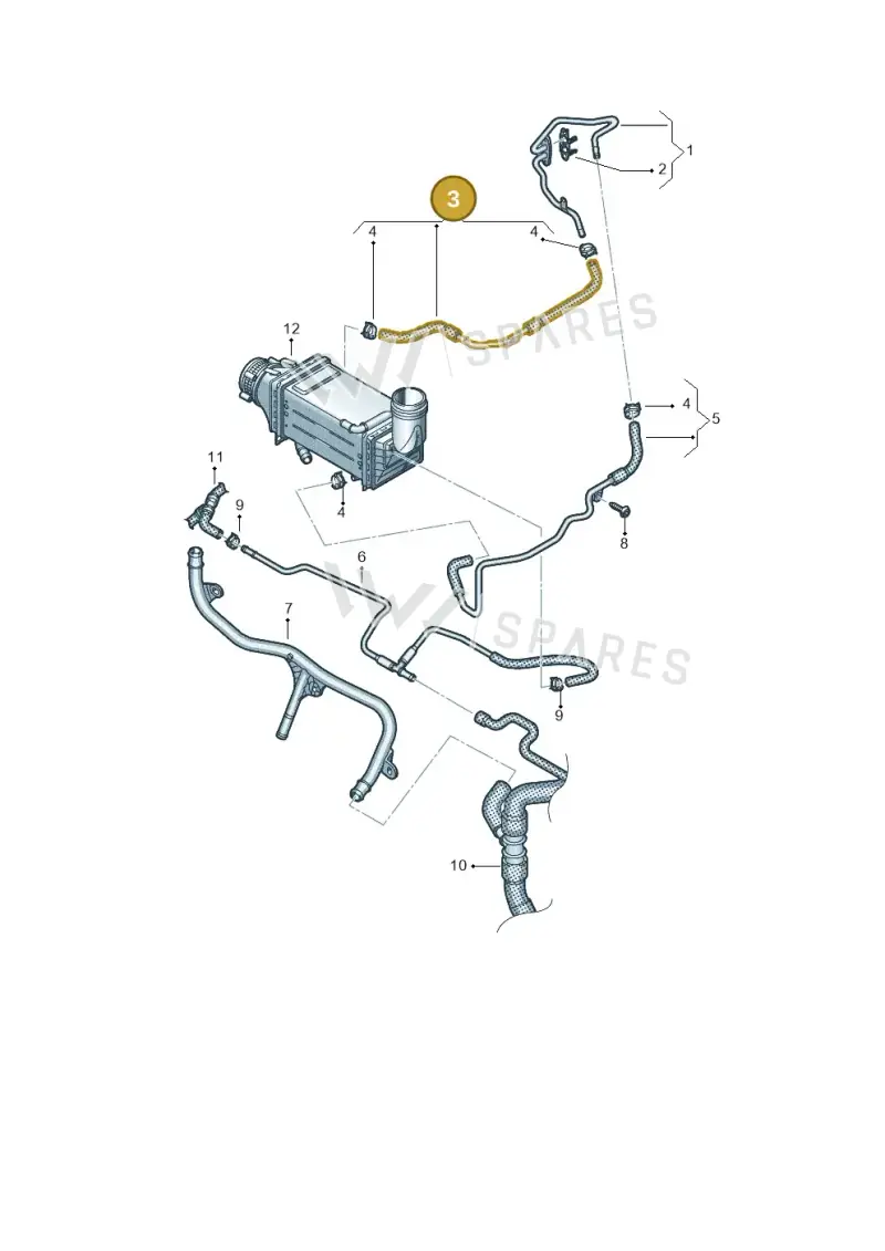 04E122447BF — Volkswagen Multivan (2021-) diagram 7t0121322, position 3