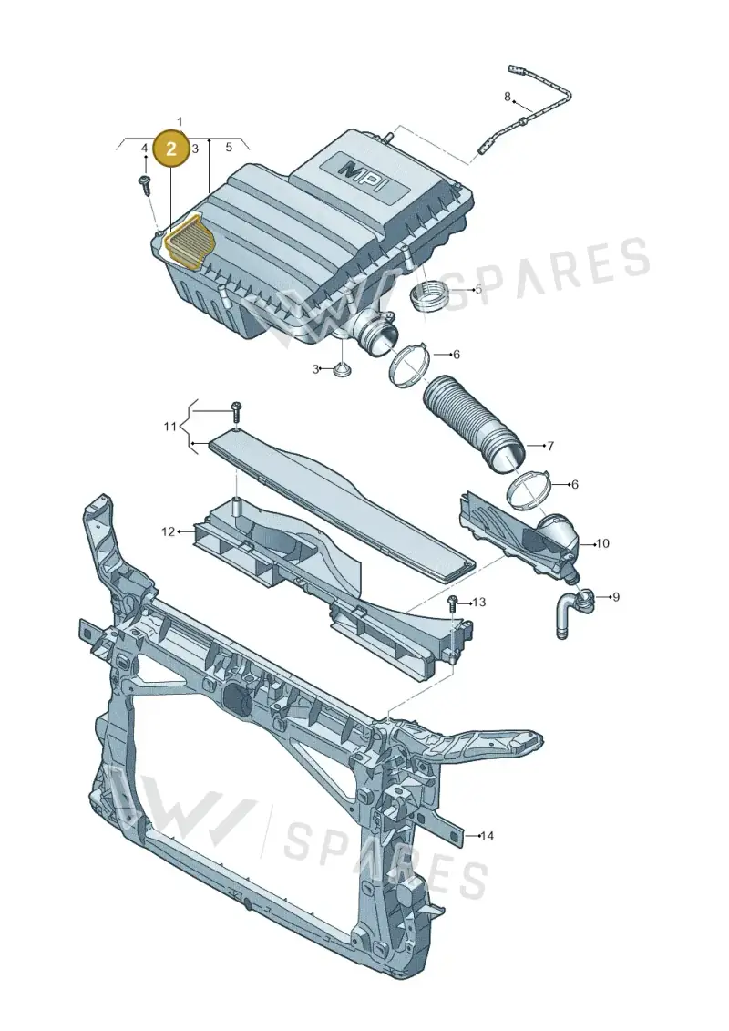 04E129620A — Volkswagen Caddy Maxi Kombi (2020-2024) diagram 781129200, position 2