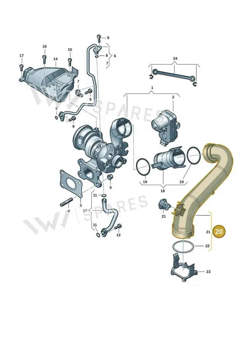 04E145673AR — Volkswagen Multivan (2021-) diagram 7t0145220, position 20