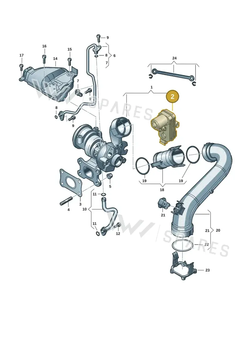 04E198725T — Volkswagen Tiguan 2.0 (2023-) diagram 7t0145220, position 2