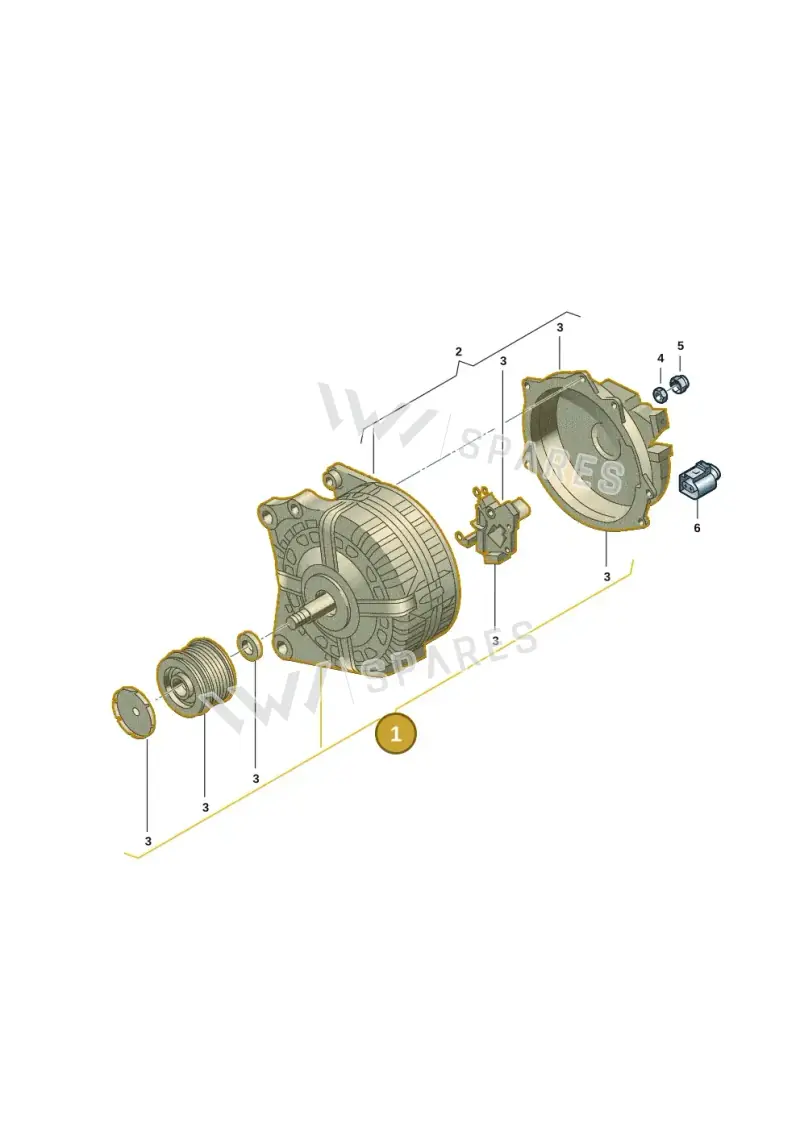 04E903015G — Volkswagen Taigo (2021-2024) diagram 7t0903150, position 1