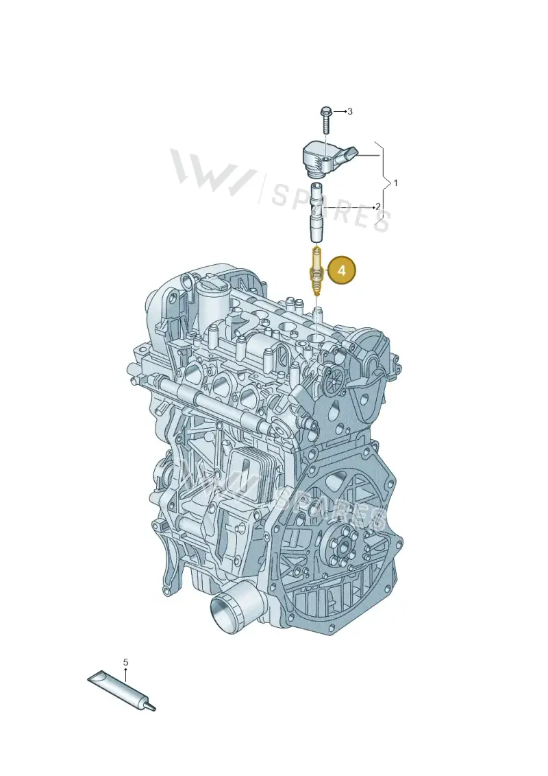 04E905612C — SEAT Tarraco FR (2018-2024) diagram 827905000, position 4